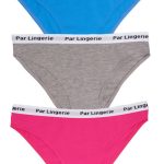 Kadın 3lü Slip Külot