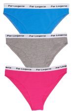 Kadın 3lü Slip Külot