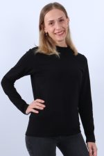 KADIN BALIKÇI YAKA UZUN KOLLU BODY - Görsel 8