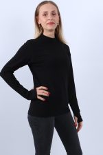 KADIN BOĞAZLI PARMAK DETAYLI UZUN KOLLU BODY 3LÜ SET - Görsel 7
