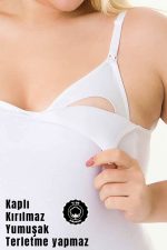 Kaplı Emzirme Atletli 2li - Görsel 4