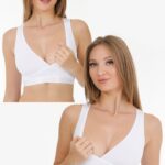 EMZİRME SPORCU BÜSTİYERİ 2Lİ SET BEYAZ