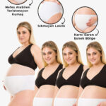 4LÜ SET HAMİLE KÜLOT BEYAZ