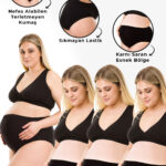 4LÜ SET HAMİLE KÜLOT SİYAH