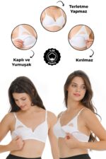 2Lİ HAMİLE MODAL KAPLI EMZİRME SÜTYENİ - Görsel 5