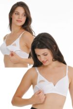 2Lİ HAMİLE MODAL KAPLI EMZİRME SÜTYENİ - Görsel 6