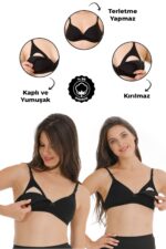 2Lİ HAMİLE MODAL KAPLI EMZİRME SÜTYENİ - Görsel 9