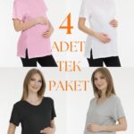 4'lü Hamile T-Shirt