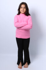 Çocuk Triko Balıkçı Yaka Body A10 - Görsel 8