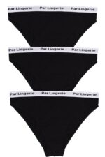 Kadın 3lü Slip Külot